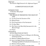 A Christian's Rule of Life (with Darts of Fire) by St. Alphonsus Liguori