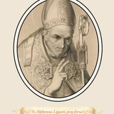 Prayer Card - "Morning Offering Prayer" by St. Alphonsus Liguori